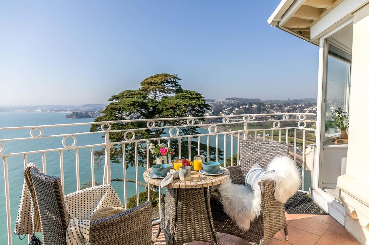 Wellswood Apartment - Sunny Apartment With Stunning Sea Views And Private Balcony 토키 외부 사진