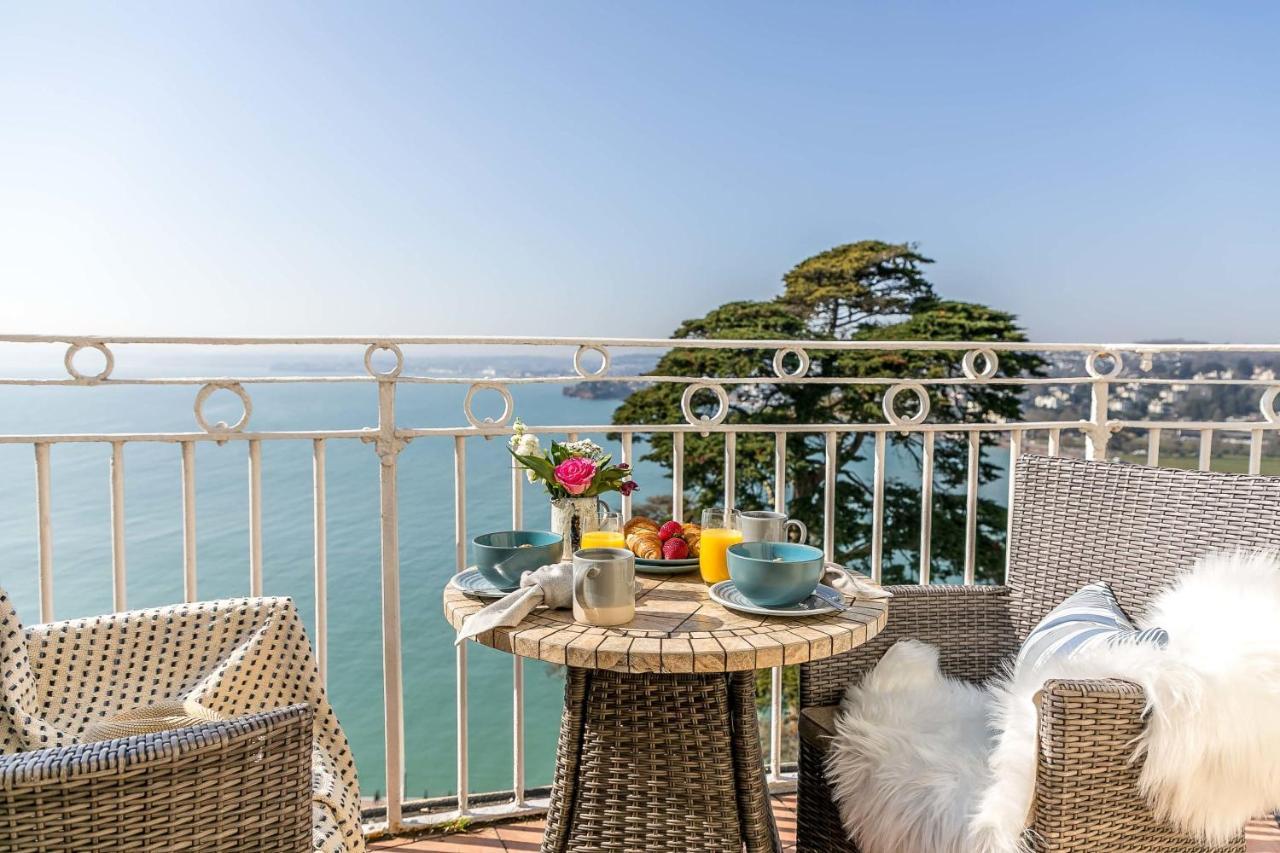 Wellswood Apartment - Sunny Apartment With Stunning Sea Views And Private Balcony 토키 외부 사진